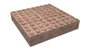 Тактильные плиты из гранита Жельтау